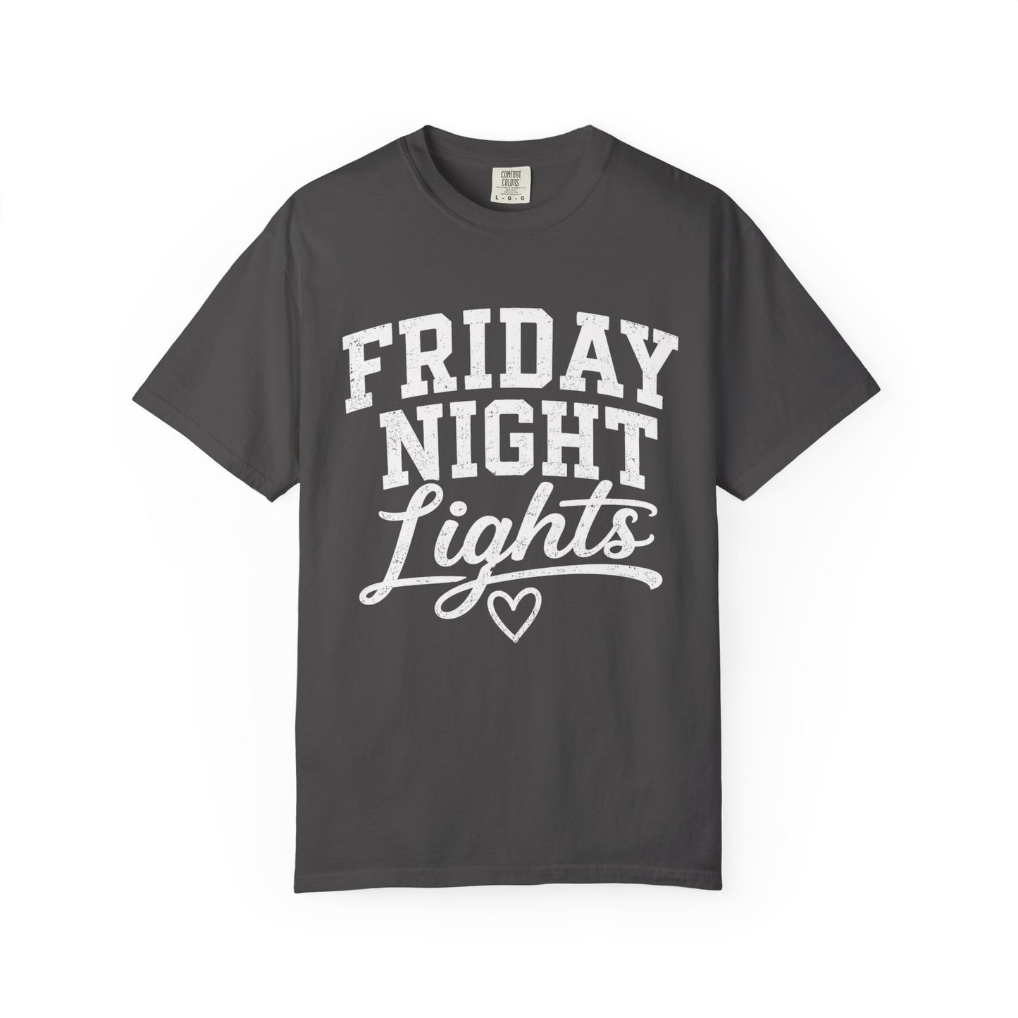 Friday Night Lights T-Shirt – Retro Script Football Game Tee