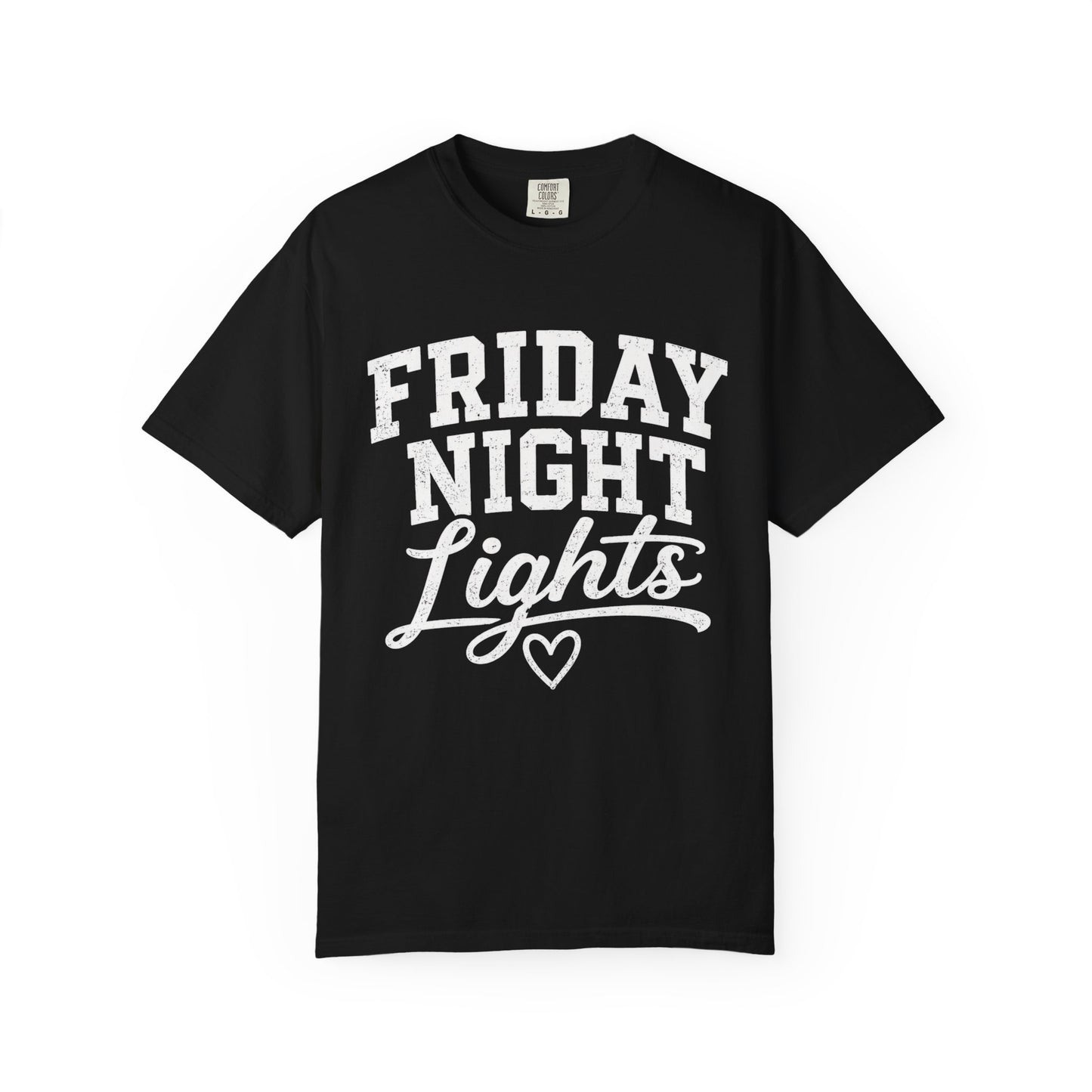 Friday Night Lights T-Shirt – Retro Script Football Game Tee