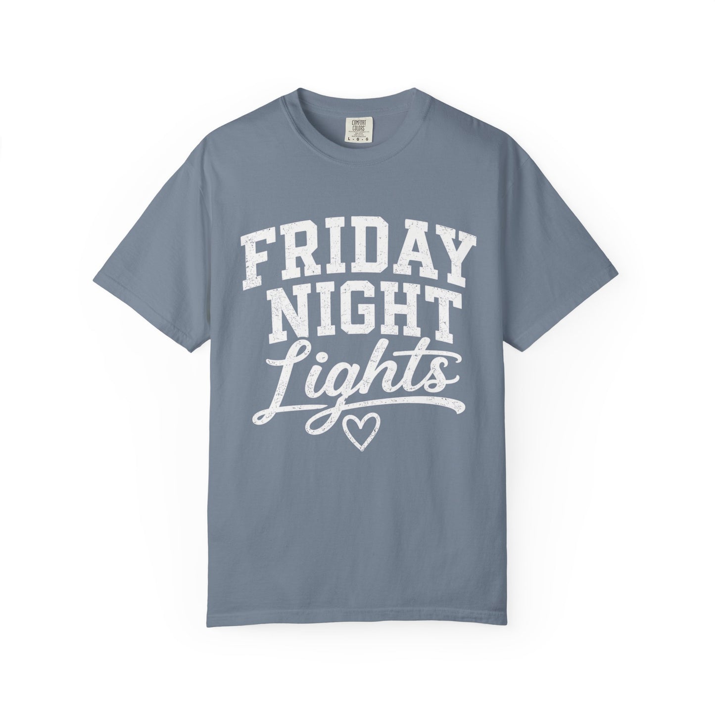 Friday Night Lights T-Shirt – Retro Script Football Game Tee
