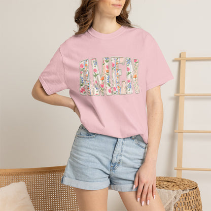 AMEN Floral Tee
