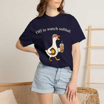 Silly Goose Softball Shirt