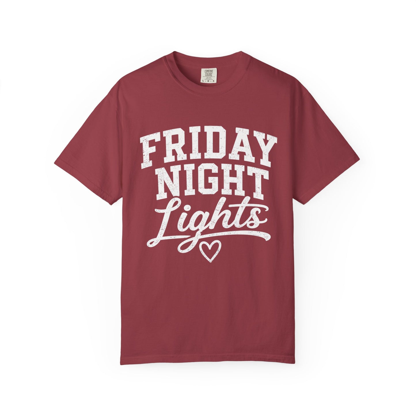 Friday Night Lights T-Shirt – Retro Script Football Game Tee