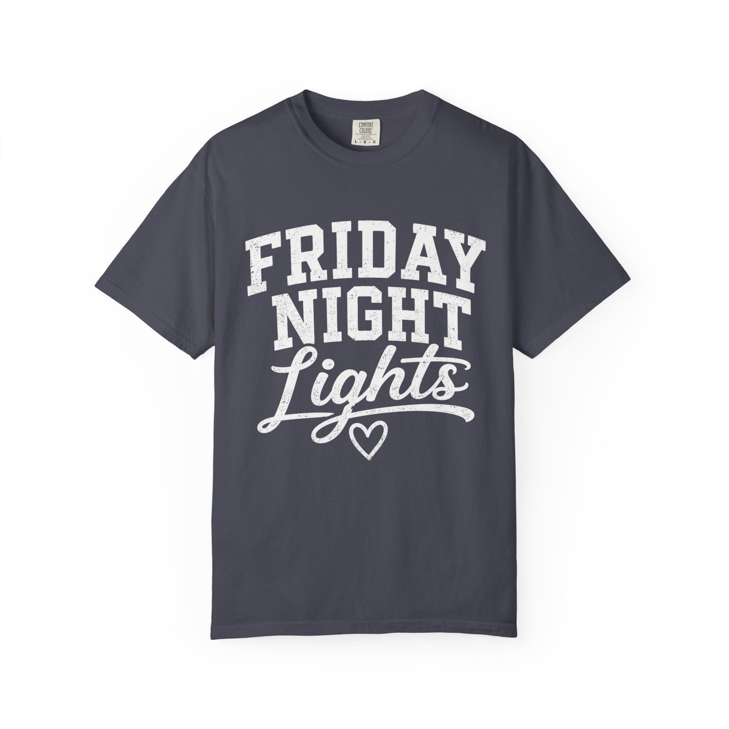 Friday Night Lights T-Shirt – Retro Script Football Game Tee