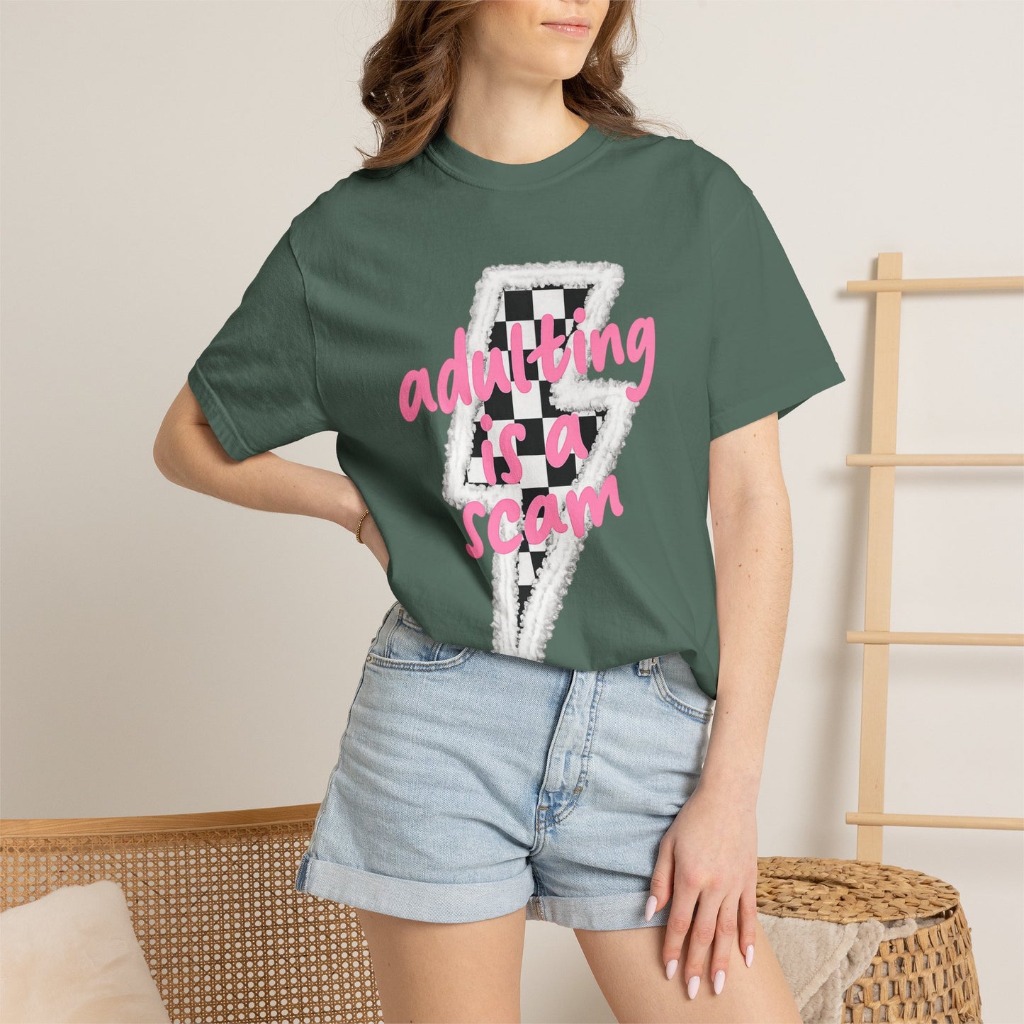 Adulting Is a Scam T-Shirt