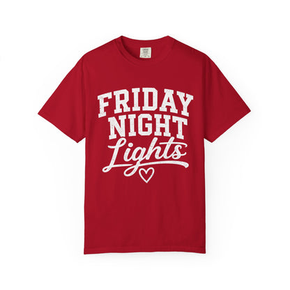 Friday Night Lights T-Shirt – Retro Script Football Game Tee