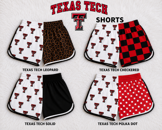 Texas Tech Game Day Shorts – Preorder